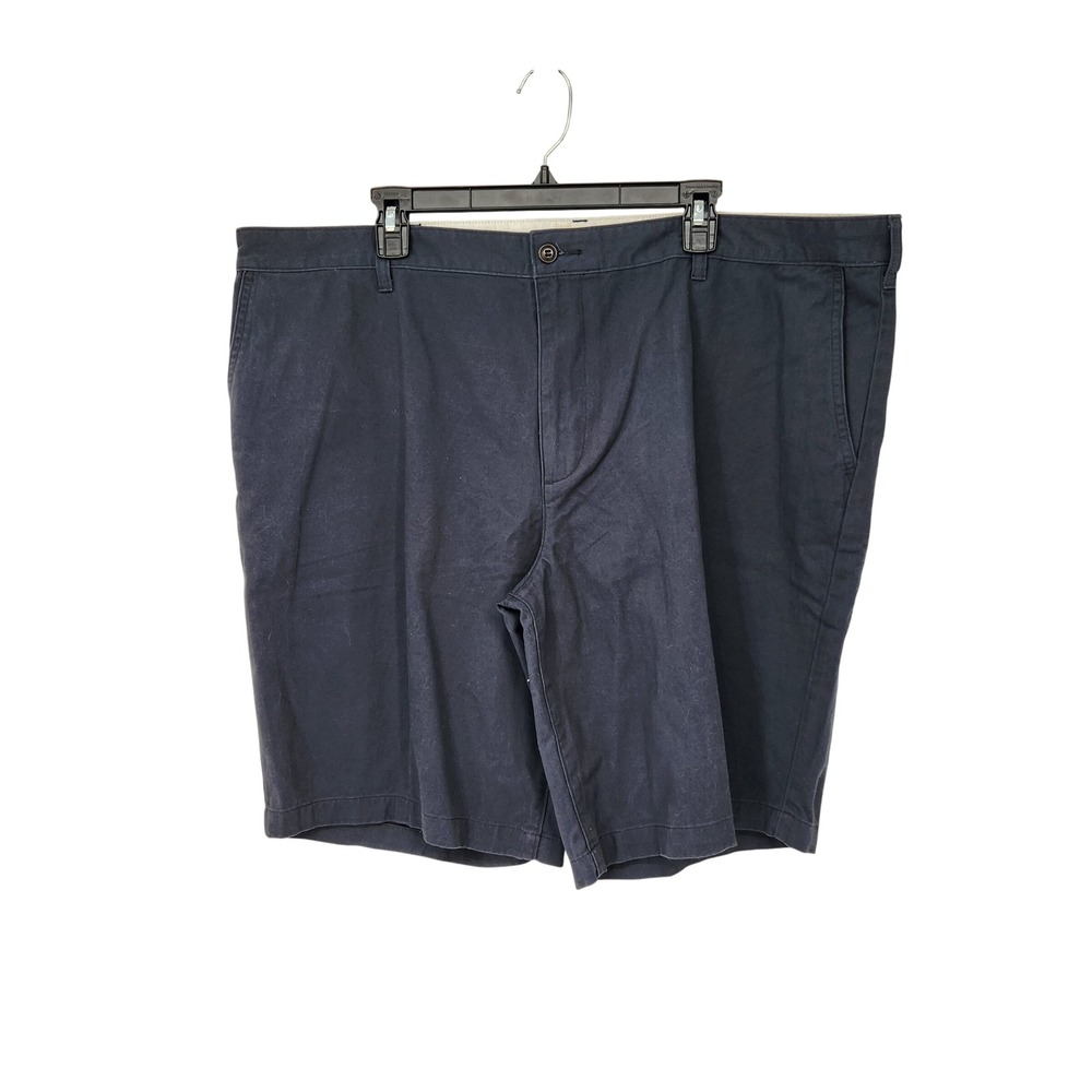 Dockers‎ Mens Navy Blue Cotton Chino Shorts Big and Tall Smartphone Pocket NEW